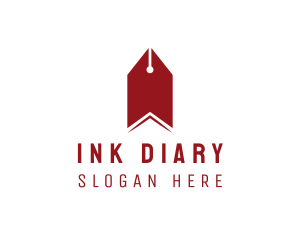 Simple Ink Pen Writer  logo design