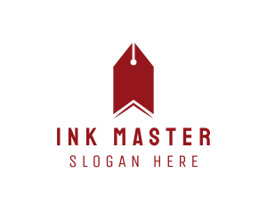 Simple Ink Pen Writer  logo design