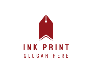 Simple Ink Pen Writer  logo design