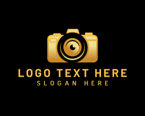 Dslr - Photographer Camera Media logo design