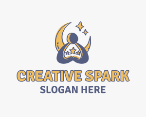 Inspire - Doodle Dream Human Star logo design