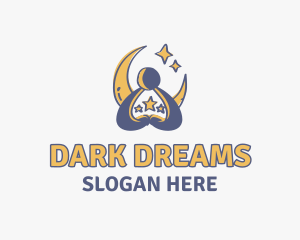 Doodle Dream Human Star logo design