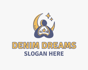 Doodle Dream Human Star logo design