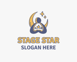 Actor - Doodle Dream Human Star logo design