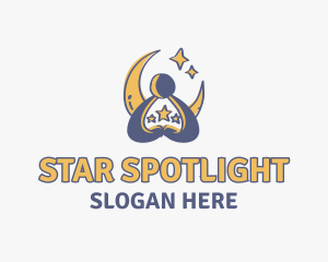 Doodle Dream Human Star logo design