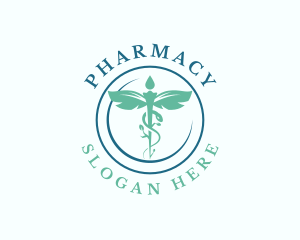 Caduceus Medical Pharmacy  logo design