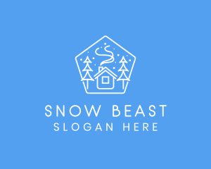 Winter Snow Home logo design