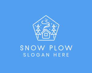 Winter Snow Home logo design