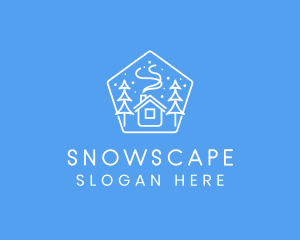 Snow - Winter Snow Home logo design