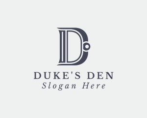 Lawyer Legal Advice Firm Letter D logo design