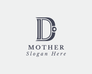 Lawyer Legal Advice Firm Letter D logo design