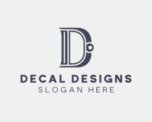 Lawyer Legal Advice Firm Letter D logo design