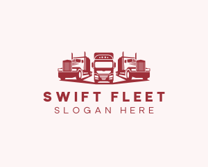 Fleet - Logistics Fleet Truck logo design