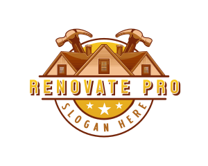 Hammer Builder Renovation logo design