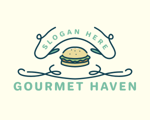 Burger Canteen Diner logo design