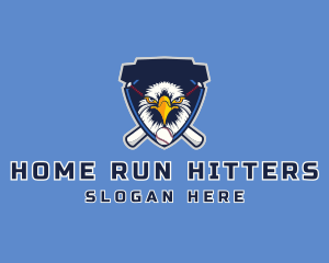 Baseball - Eagle Baseball Shield logo design