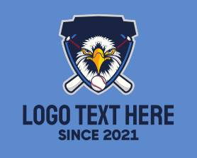 Eagle - Eagle Baseball Mascot logo design