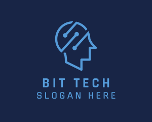 Human Tech Mind logo design