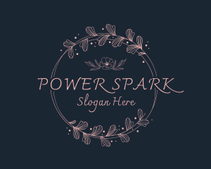 Wedding - Floral Hairdresser Beauty logo design