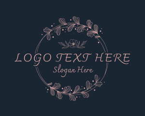 Leaves - Floral Hairdresser Beauty logo design