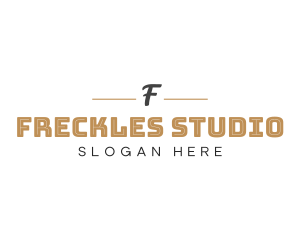 Unique Clean Studio logo design