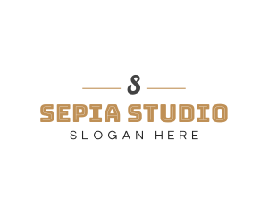 Unique Clean Studio logo design