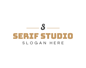 Unique Clean Studio logo design