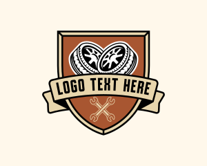 Roadside Assistance - Car Mechanic Wrench logo design