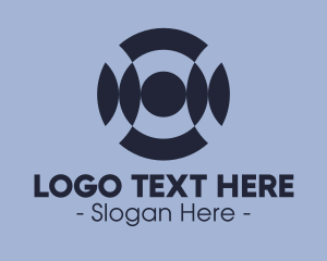 Illusion - Digital Circle Illusion logo design