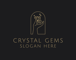 Diamond Hand Accessory  logo design