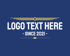 Text - Military Aviation Text logo design
