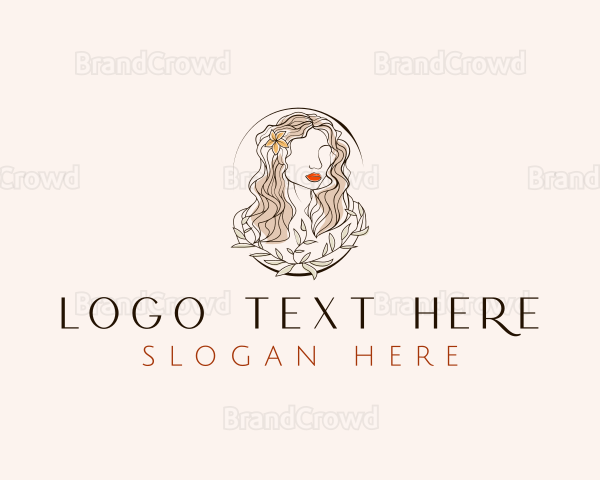 Floral Beauty Cosmetics Logo