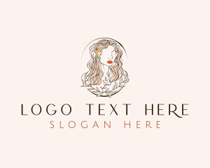 Floral Beauty Cosmetics Logo