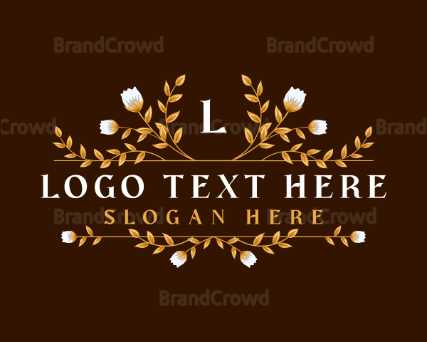 Luxury Floral Florist Logo