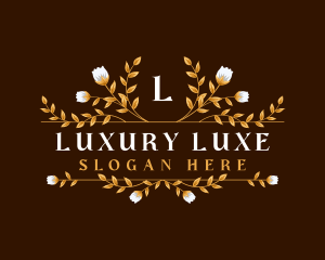 Luxury Floral Florist logo design