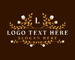 Luxury - Luxury Floral Florist logo design