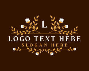 Luxury Floral Florist Logo