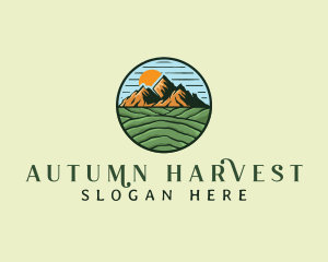 Mountain Field Farm logo design