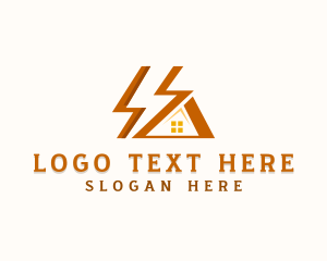Voltage - Electrical Power Maintenance logo design
