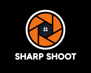 Shoot - Home Camera Shutter logo design