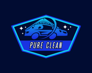 Clean Car Wash logo design