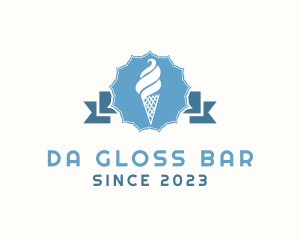 Dairy Ice Cream Snack logo design