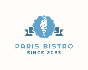 Dairy Ice Cream Snack logo design