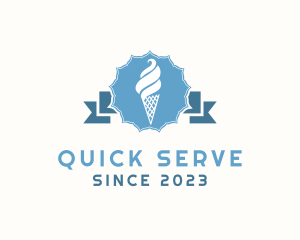 Dairy Ice Cream Snack logo design