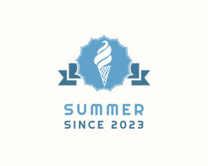 Dairy Ice Cream Snack logo design