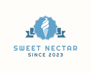 Dairy Ice Cream Snack logo design