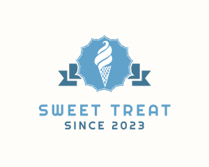 Dairy Ice Cream Snack logo design