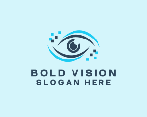 Digital Eye Technology logo design