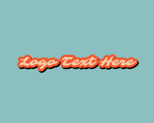 Pop - Cursive Pop Business logo design