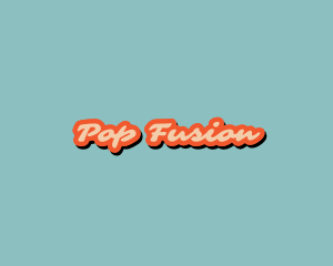 Pop - Cursive Pop Business logo design